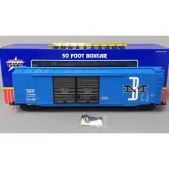 USA Trains R19317B G Boston & Maine 50' Steel Box Car w/AAR Double Door #77020 LN/Box - Model Train Junction: Quality Parts and Art Supplies