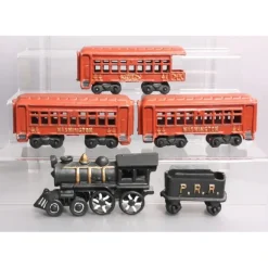 Vintage PRR Washington 44 Cast-Iron Passenger Train Set EX - Model Train Junction: Quality Parts and Art Supplies