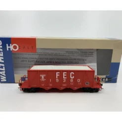 Walthers 932-7053 Florida East Coast 40' Ortner Aggregate Car #15380 - Model Train Junction: Quality Parts and Art Supplies