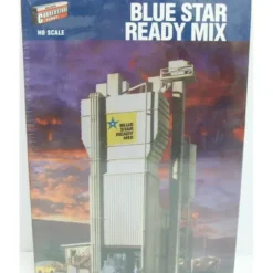 Walthers 933-3086 HO Blue Star Ready Mix Structure Kit - Model Train Junction: Quality Parts and Art Supplies