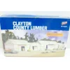 Walthers 933-2911 HO Clayton County Lumber Building Kit - Model Train Junction: Quality Parts and Art Supplies
