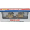 Walthers 931-755 HO Conrail 50' Flatcar w/ (2) Bulldozers - Model Train Junction: Quality Parts and Art Supplies