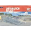 Walthers 933-3076 HO Cornerstone Series Distribution Facility Structure Kit - Model Train Junction: Quality Parts and Art Supplies
