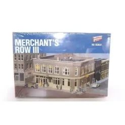 Walthers 933-3064 HO Cornerstone Series Merchant's Row III Structure Kit - Model Train Junction: Quality Parts and Art Supplies