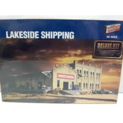 Walthers 933-3702 HO Deluxe Lakeside Shipping Co. Building Kit - Model Train Junction: Quality Parts and Art Supplies