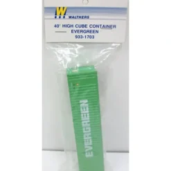 Walthers 933-1703 HO Evergreen 40' High Cube Container - Model Train Junction: Quality Parts and Art Supplies