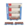 Walthers 932-34004 HO Georgia Pacific 45' Logging Flat Cars (Set of 3) - Model Train Junction: Quality Parts and Art Supplies