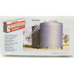 Walthers 933-3123 HO Grain Storage Bin Structure Building Kit - Model Train Junction: Quality Parts and Art Supplies