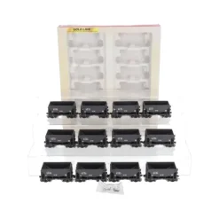 Walthers 932-4563 HO Lake Superior & Ishpeming Ore Car Taconite Version 12-pack LN/Box - Model Train Junction: Quality Parts and Art Supplies