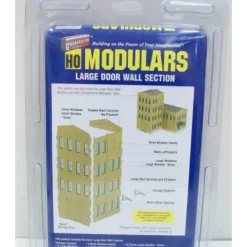 Walthers 933-3727 HO Modulars Large Door Wall Section Building Kit - Model Train Junction: Quality Parts and Art Supplies