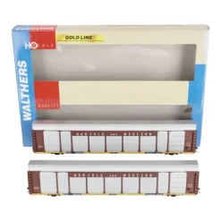 Walthers 932-24883 HO Norfolk & Western Thrall 89' Tri-Level Auto Carrier 2-Pack LN/Box - Model Train Junction: Quality Parts and Art Supplies