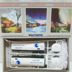 Walthers 75377 HO Scale AM Clays 40' Tank Car Kit - Model Train Junction: Quality Parts and Art Supplies