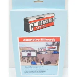 Walthers 933-3107 HO Scale Automotive Billboards Kit - Model Train Junction: Quality Parts and Art Supplies