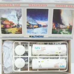 Walthers 932-5163 HO Scale Nord 40' Tank Car #25923 Kit - Model Train Junction: Quality Parts and Art Supplies