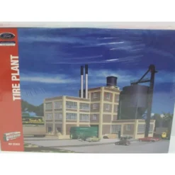 Walthers 933-3078 HO Scale Tire Plant Industrial Structure Kit - Model Train Junction: Quality Parts and Art Supplies