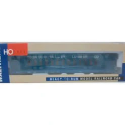 Walthers 932-4109 HO Scale Tobacco Valley Lumber 72' Center Beam Flatcar #2019 - Model Train Junction: Quality Parts and Art Supplies