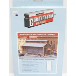 Walthers 933-3005 HO United Trucking Transfer Terminal Building Kit - Model Train Junction: Quality Parts and Art Supplies