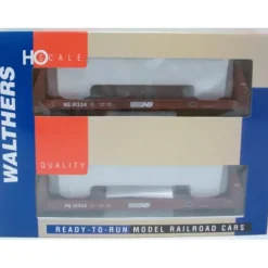 Walthers 932-25782 NS HO 50' Sieco Pulpwood Car 2-Pack - Model Train Junction: Quality Parts and Art Supplies
