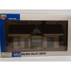 Walthers 933-2707 O Scale Built-Up Golden Valley Depot - Model Train Junction: Quality Parts and Art Supplies