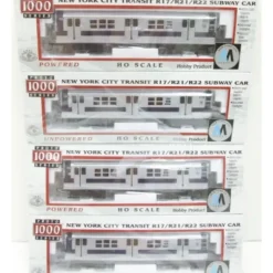 Walthers 920-31018 Proto 1000 R21/22 Subway Car 4-Pack - Model Train Junction: Quality Parts and Art Supplies