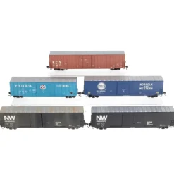 Walthers & Other HO Scale Assorted Box Cars [5] VG - Model Train Junction: Quality Parts and Art Supplies
