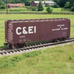 Walthers Mainline, 910-2252, HO Scale, 40' AFC 1944 Box Car, Chicago & Eastern Illinois, #3315 - Model Train Junction: Quality Parts and Art Supplies