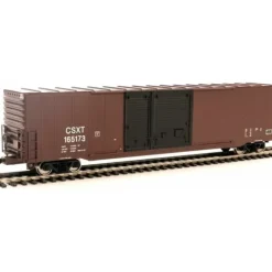 Walthers Mainline HO 910-3206 60' PS Double Door Auto Parts Box Car, CSX #165181 - Model Train Junction: Quality Parts and Art Supplies
