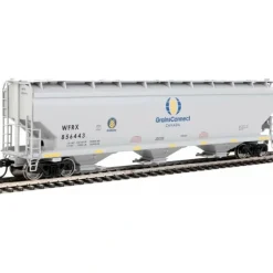 Walthers Mainline, HO Scale, 910-7729, 60' NSC 5150 3-Bay Covered Hopper, Covered Hopper, Grain Connect (WFRX), #856443 - Model Train Junction: Quality Parts and Art Supplies