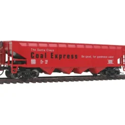 Walthers Trainline, 931-1439, HO, Freight Coal Hopper, Santa Claus Coal Express, SCCE - Model Train Junction: Quality Parts and Art Supplies