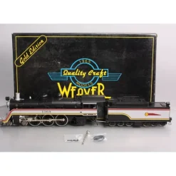 Weaver G1088-L O BRASS Santa Fe 4-6-2 Pacific Steam Locomotive #1369 (3 Rail) LN/Box - Model Train Junction: Quality Parts and Art Supplies