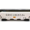 Weaver U3718D Continental Grain PS-2 Hopper 3-Rail LN/Box - Model Train Junction: Quality Parts and Art Supplies