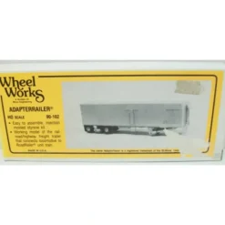 Wheel Works 90-102 HO AdapterRailer Kit - Model Train Junction: Quality Parts and Art Supplies