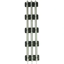 Williams 00212 Bachmann O Gauge Tubular Straight Track Pack (8) - Model Train Junction: Quality Parts and Art Supplies