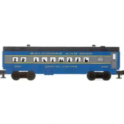 Williams 43251 Baltimore & Ohio O27 Streamline Passenger Car (Pack of 4) - Model Train Junction: Quality Parts and Art Supplies