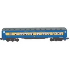 Williams 43356 CNJ 72 Ft. Heavyweight Passenger Car (Pack of 4) - Model Train Junction: Quality Parts and Art Supplies