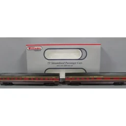 Williams 43106 GM&O 72 Ft. Streamline Passenger 2-Pack - Model Train Junction: Quality Parts and Art Supplies