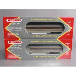 Williams 43015 Lackawanna 60 Ft. Streamline Passenger 2-Pack - Model Train Junction: Quality Parts and Art Supplies