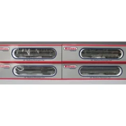 Williams 43459 NYC 60 Ft. Madison Passenger Car 4-Pack - Model Train Junction: Quality Parts and Art Supplies