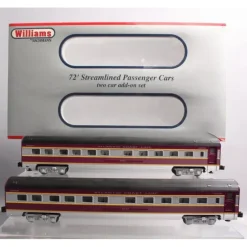 Williams 43101 O ACL 72 Ft. Streamline Passenger 2-Pack - Model Train Junction: Quality Parts and Art Supplies