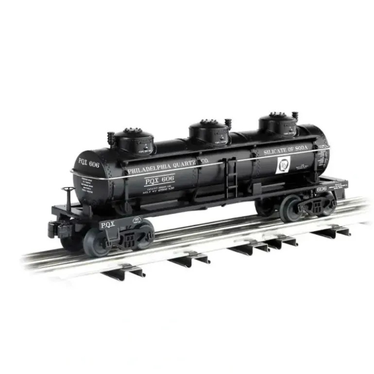 Williams 47113 O 3-Dome Tank Car Philadelphia Quartz - Model Train Junction: Quality Parts and Art Supplies