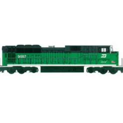 Williams 21805 O Gauge Burlington Northern SD90 Powered Diesel Locomotive #9587 - Model Train Junction: Quality Parts and Art Supplies