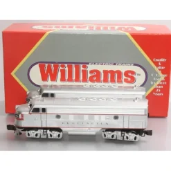 Williams 20704 O Gauge CB&Q F7 A-A Powered & Dummy Diesel Locomotive Set - Model Train Junction: Quality Parts and Art Supplies