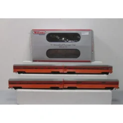 Williams 43170 O Gauge Milwaukee Road 72' Streamliner 4-Car Passenger Set - Model Train Junction: Quality Parts and Art Supplies