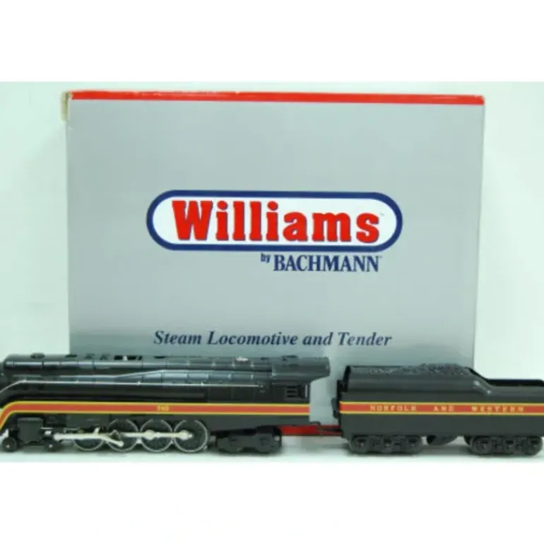 Williams 40399 O Gauge Norfolk & Western J Class 4-8-4 Steam Locomotive #746 - Model Train Junction: Quality Parts and Art Supplies
