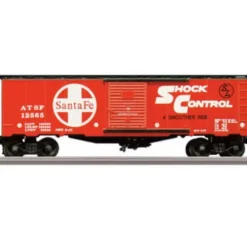Williams 47020 O Gauge Santa Fe S40 Ft. Boxcar - Model Train Junction: Quality Parts and Art Supplies