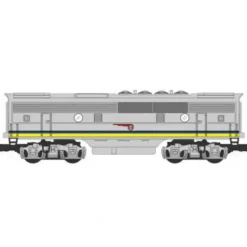 Williams 20286 O Gauge Santa Fe F-3 Non-Powered Diesel B-Unit - Model Train Junction: Quality Parts and Art Supplies