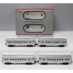Williams 43262 O GM LuxuryLines O27 Streamline Passenger Car (Pack of 4) - Model Train Junction: Quality Parts and Art Supplies