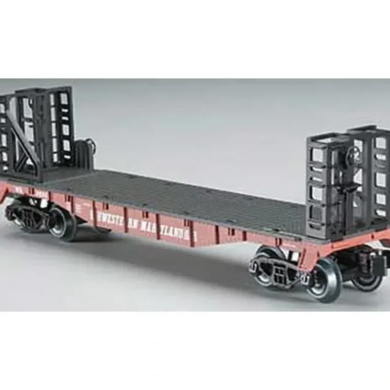 Williams 47508 O Western Maryland 40' Flatcar - Model Train Junction: Quality Parts and Art Supplies
