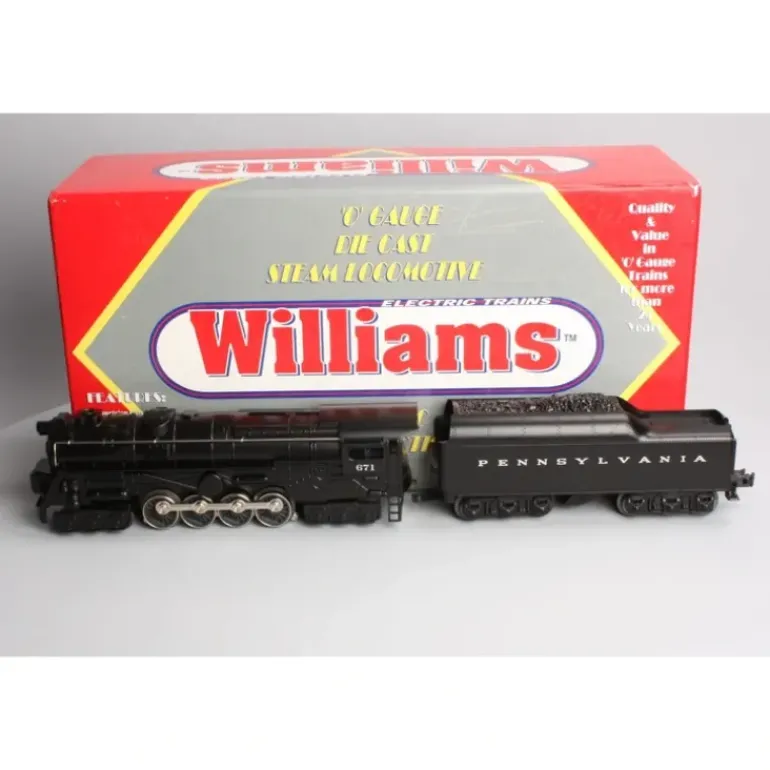 Williams 40499 PRR 6-8-6 S-2 Turbine Steam Locomotive & Tender #671 - Model Train Junction: Quality Parts and Art Supplies
