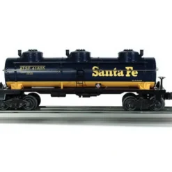 Williams 47105 Santa Fe 3-Dome Tank Car - Model Train Junction: Quality Parts and Art Supplies